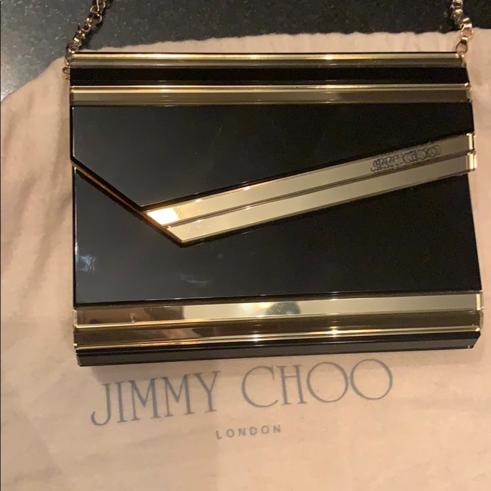 Jimmy Choo acrylic cross body bag